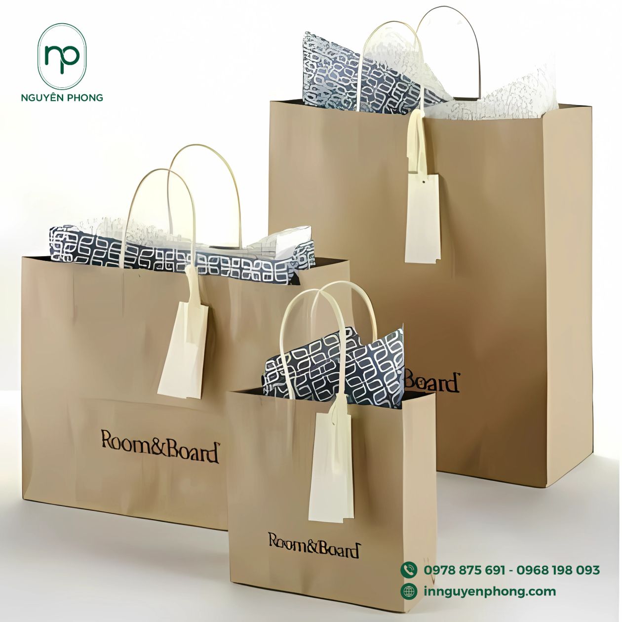 Mẫu túi giấy kraft tại Tp. HCM